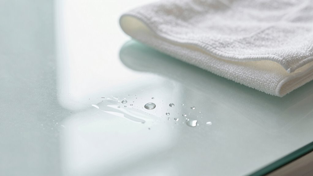 consistent streak free cleaning routine