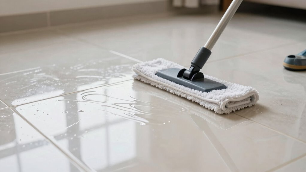consistent thorough mopping technique