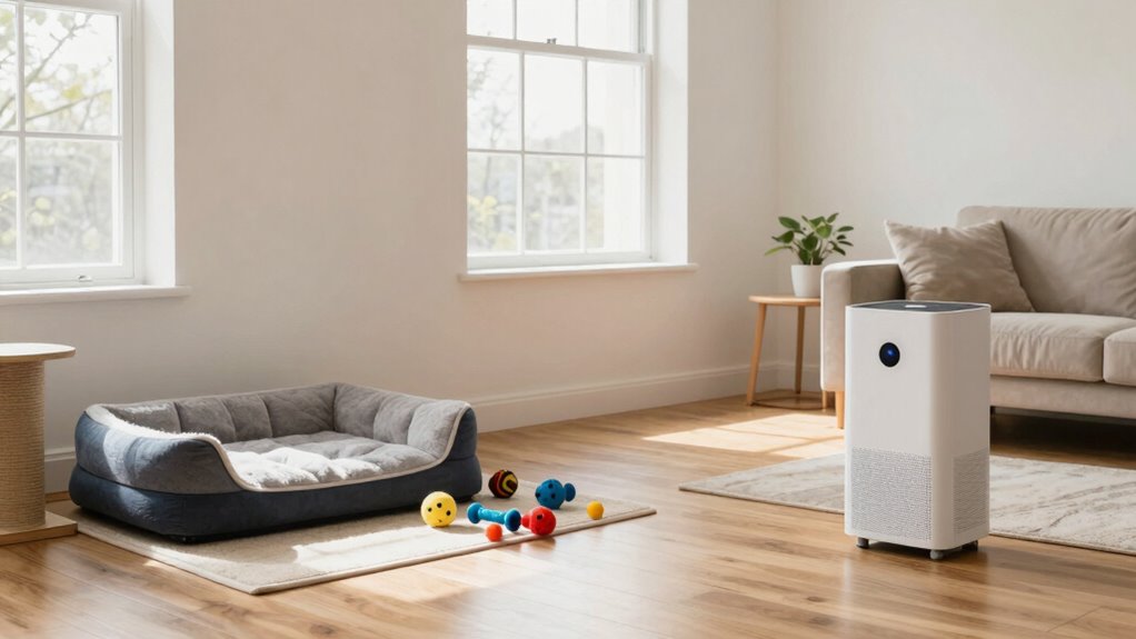 create organized pet zones