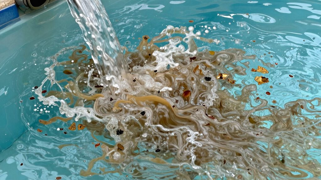 detecting backwash circulation failures