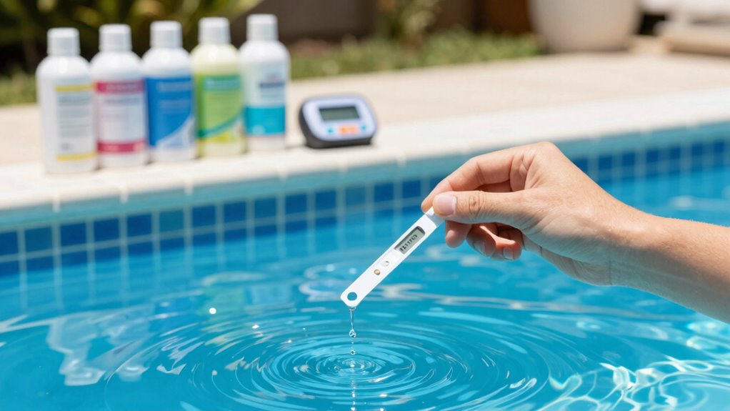 early pool chemistry detection