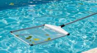 efficient pool skimming technique