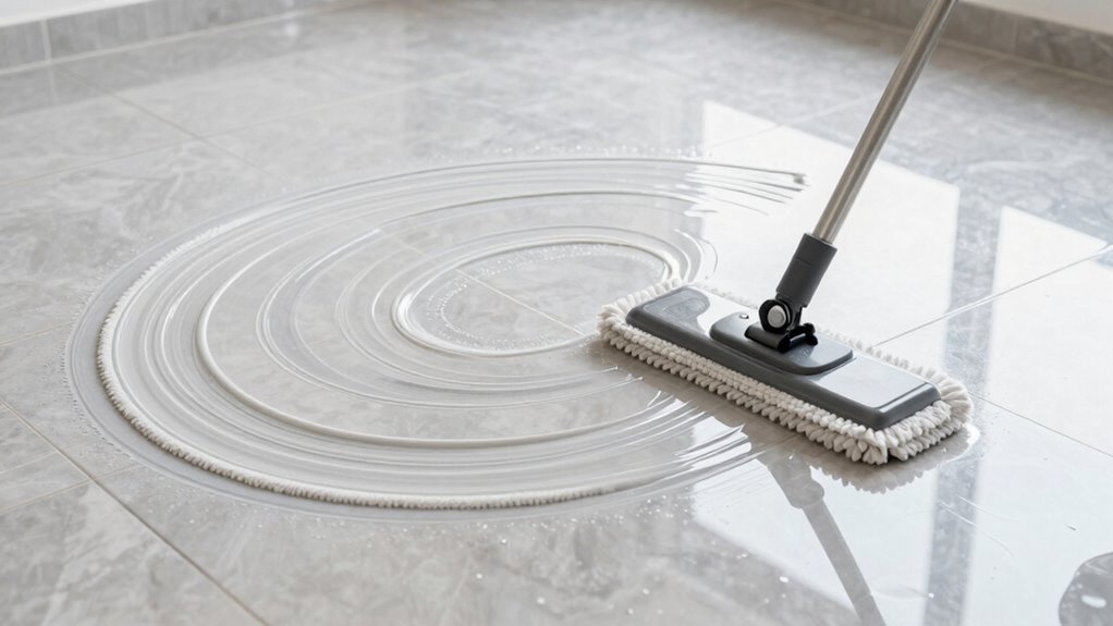 efficient tile mopping technique