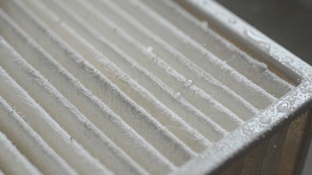 ensure complete drying and rinsing