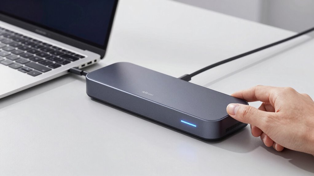 ensure proper dock alignment