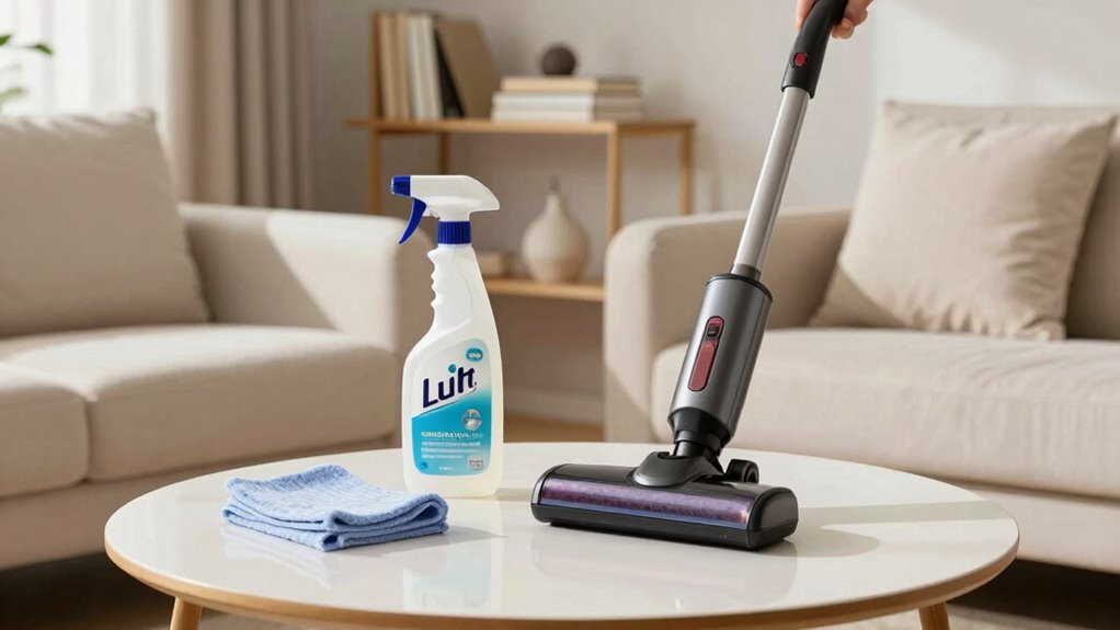 essential cleaning and decorating supplies
