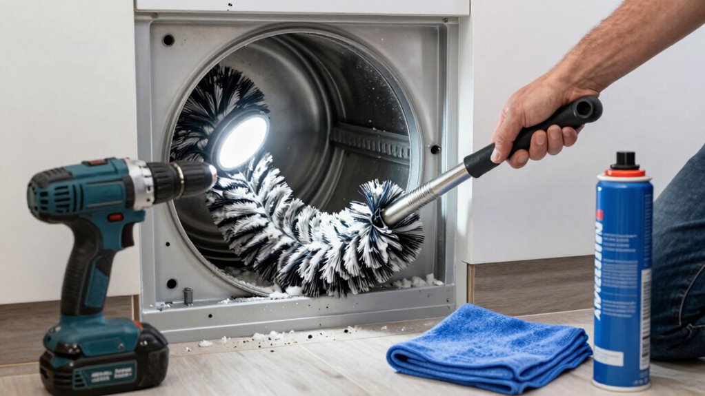 essential dryer vent cleaning tools