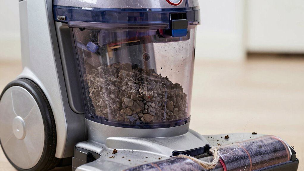 full bags reduce suction