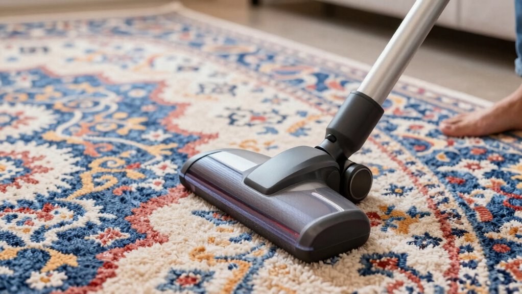 gentle consistent vacuuming techniques