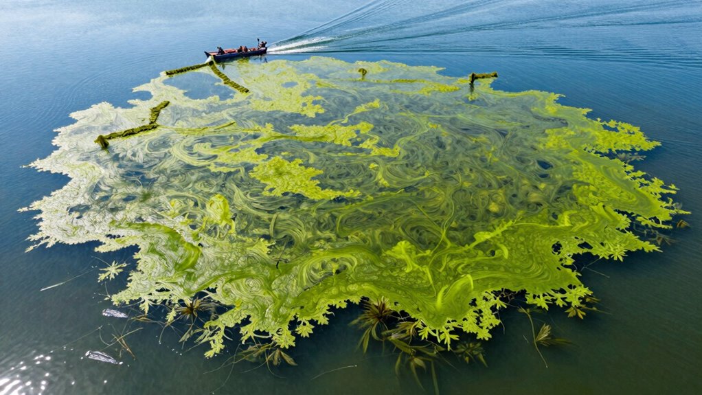 immediate algae bloom containment