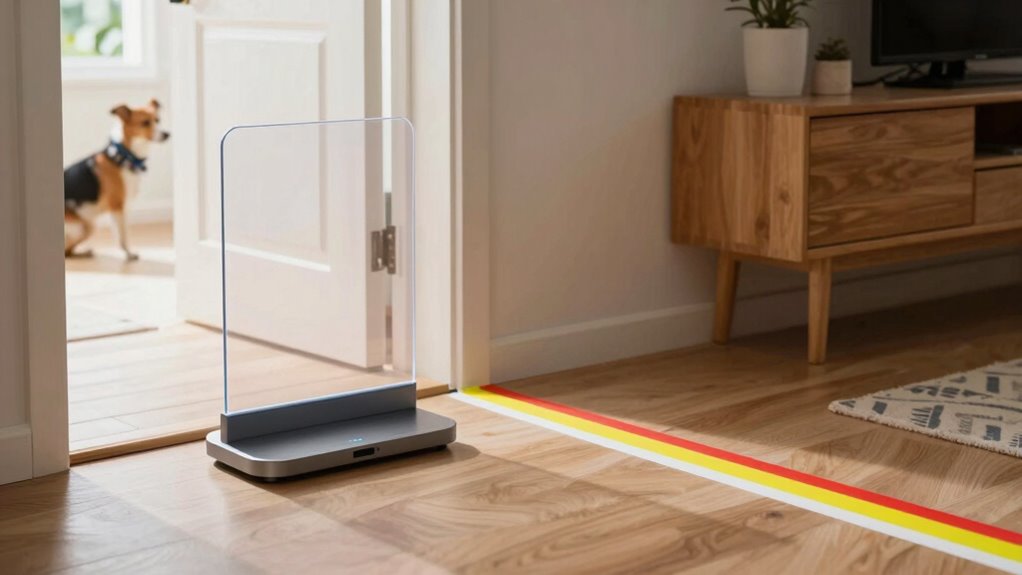 invisible boundary safety system