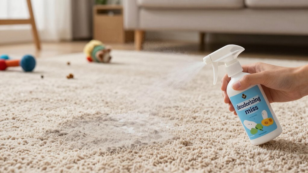 maintain clean fresh carpets