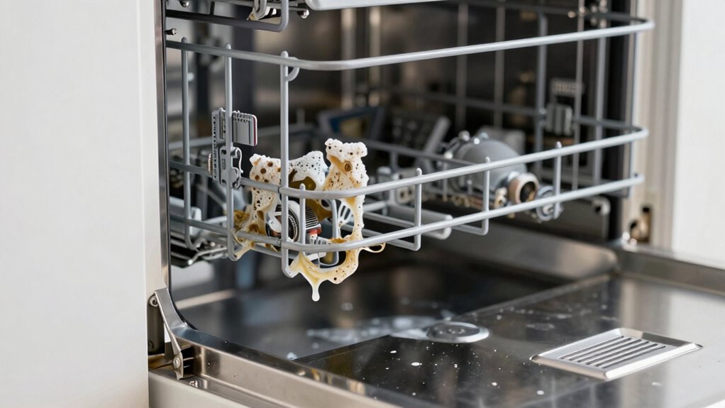 maintain clean odor free dishwasher