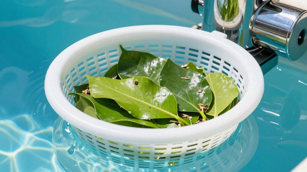 maintain clean pool pump basket