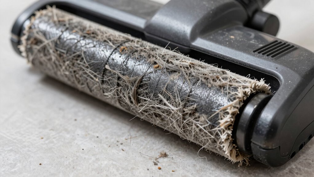 maintain vacuum brush roll