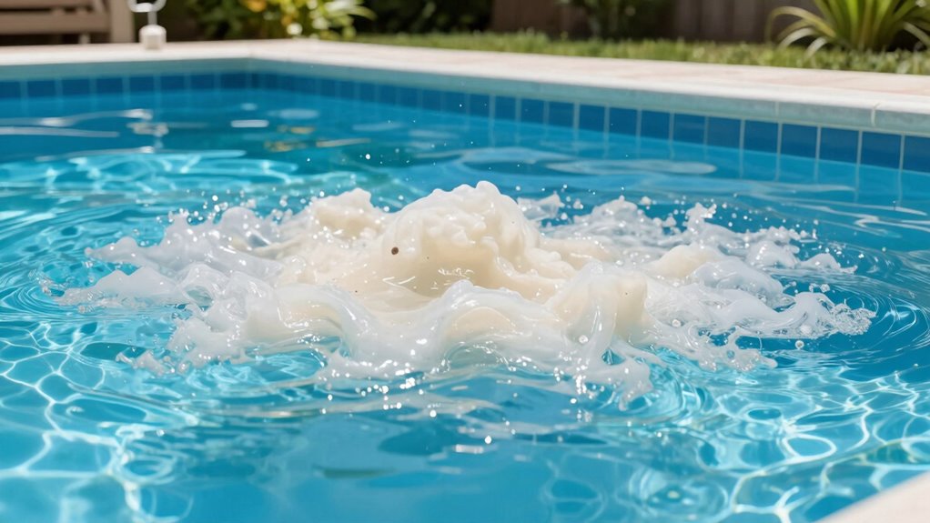 maintain water clarity regularly