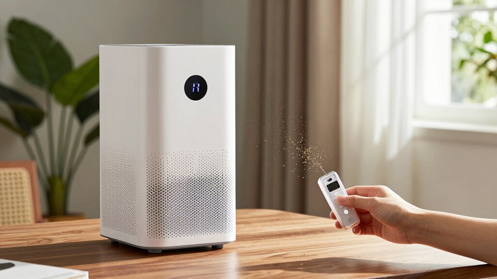 measuring air purification efficiency