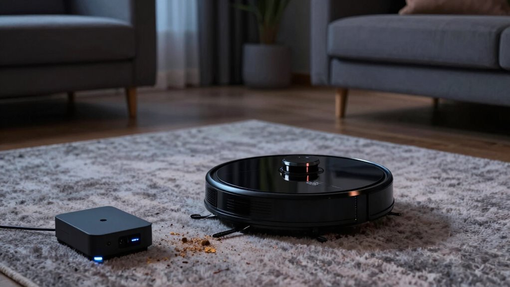 nighttime vacuuming causes damage