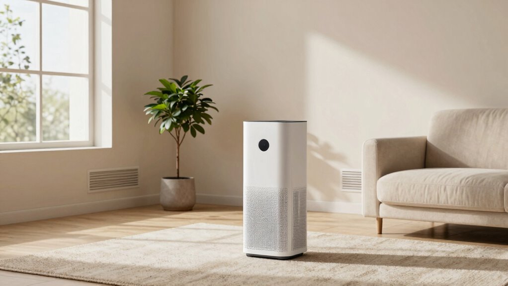 optimal air purifier placement