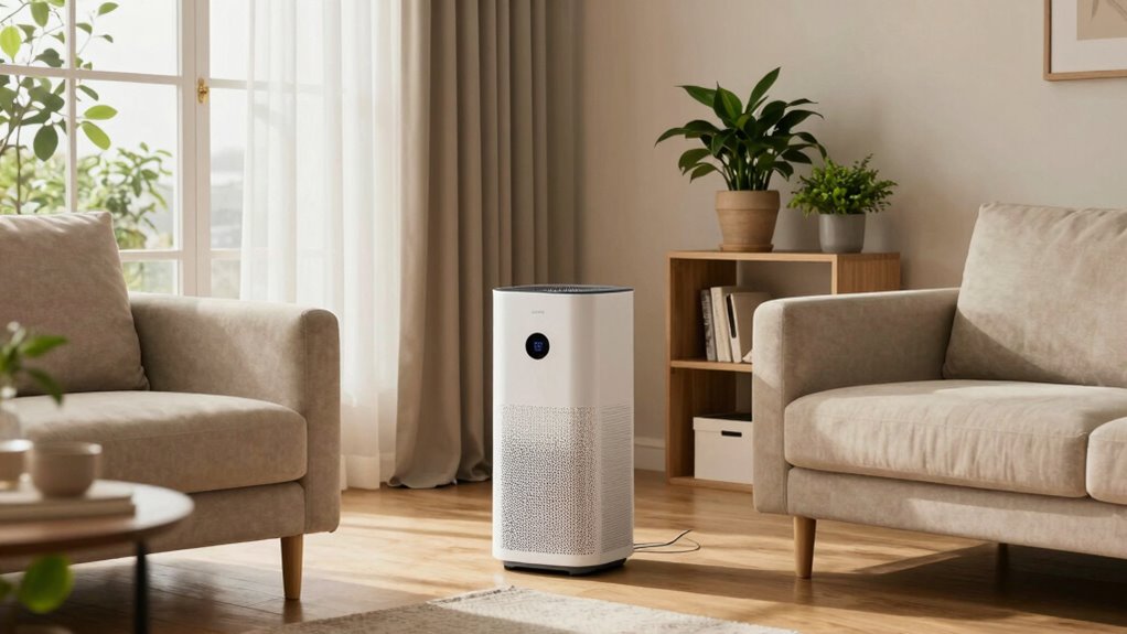 optimal air purifier placement