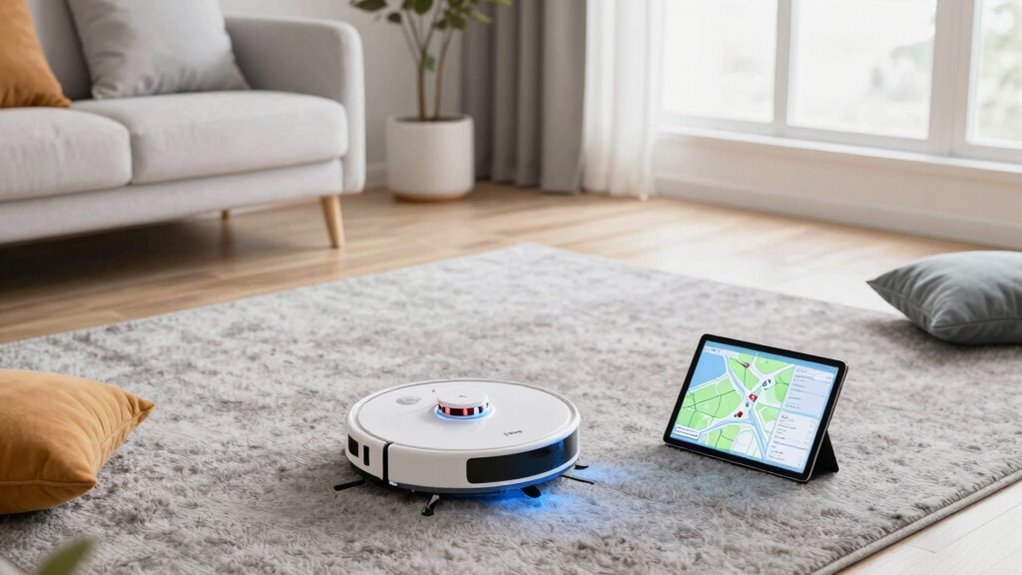 optimize cleaning with mapping