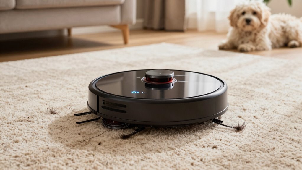 optimize vacuum pet hair
