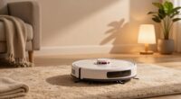 pause robot vacuum night