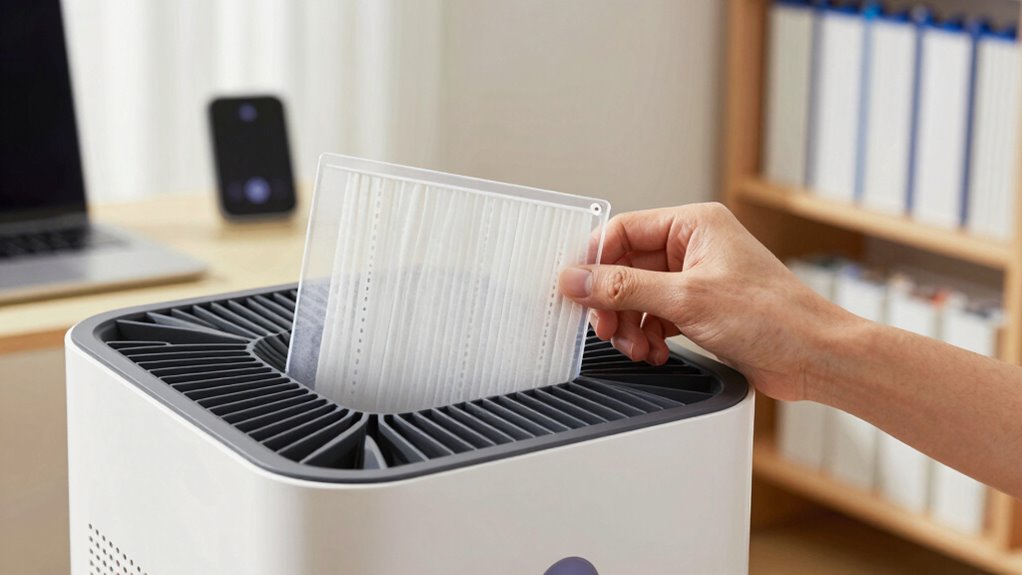 personalized filter replacement routine