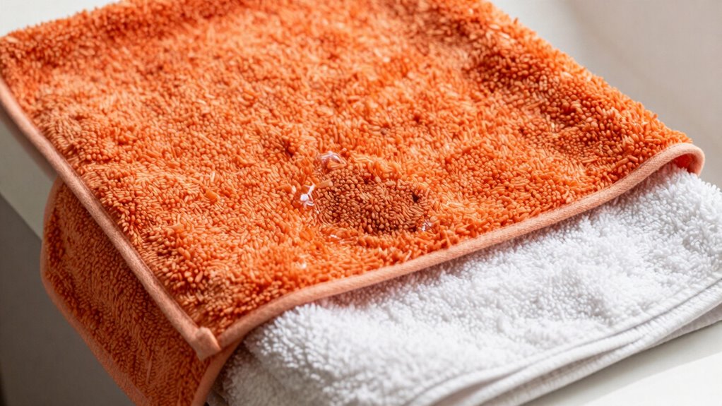 press blot lift stain