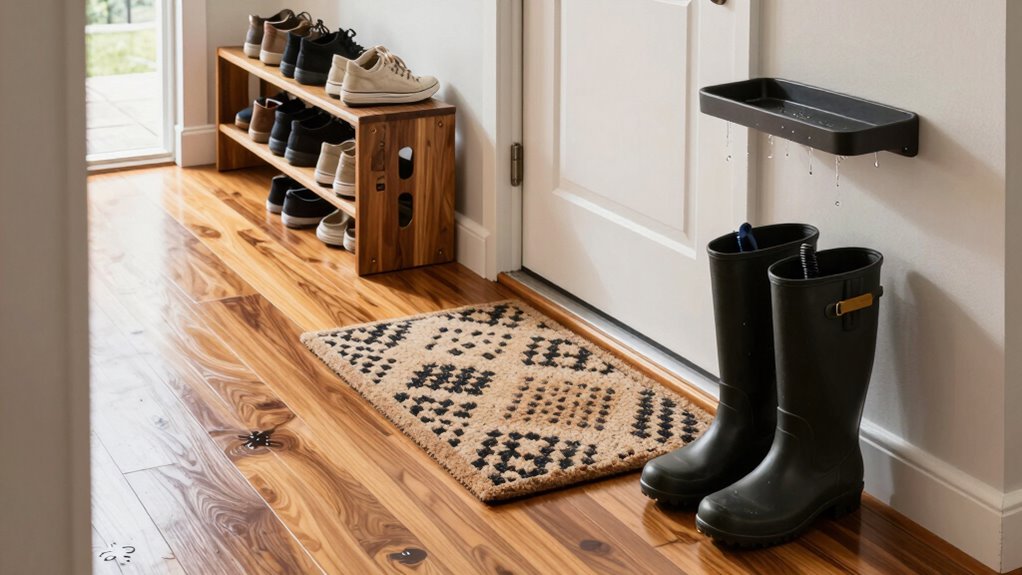 preventing entryway floor damage