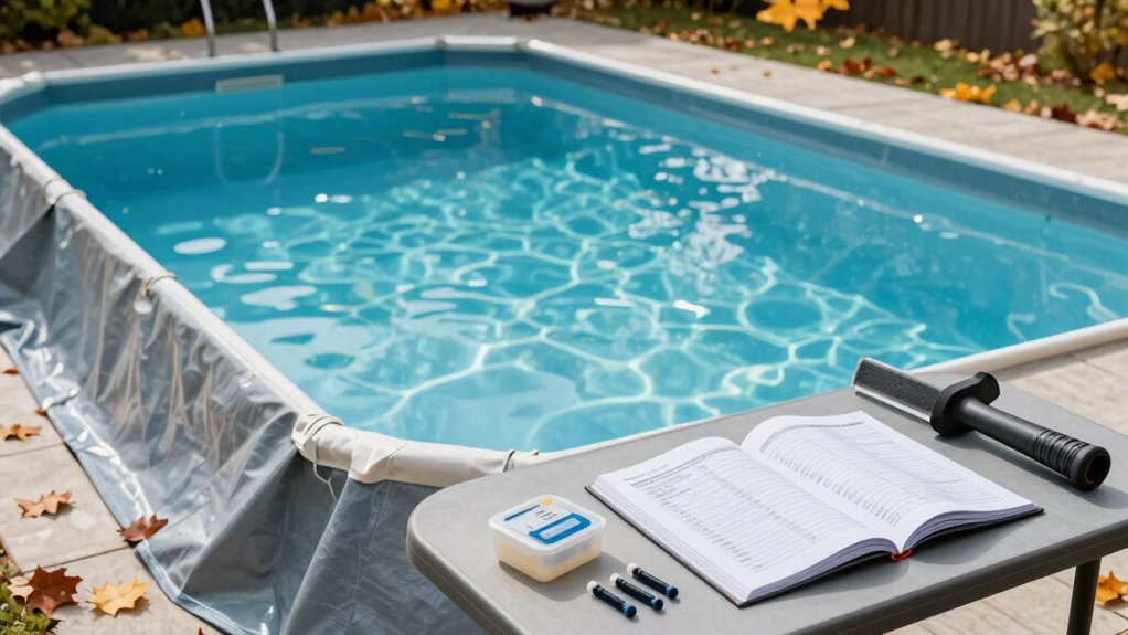 proper off season pool care