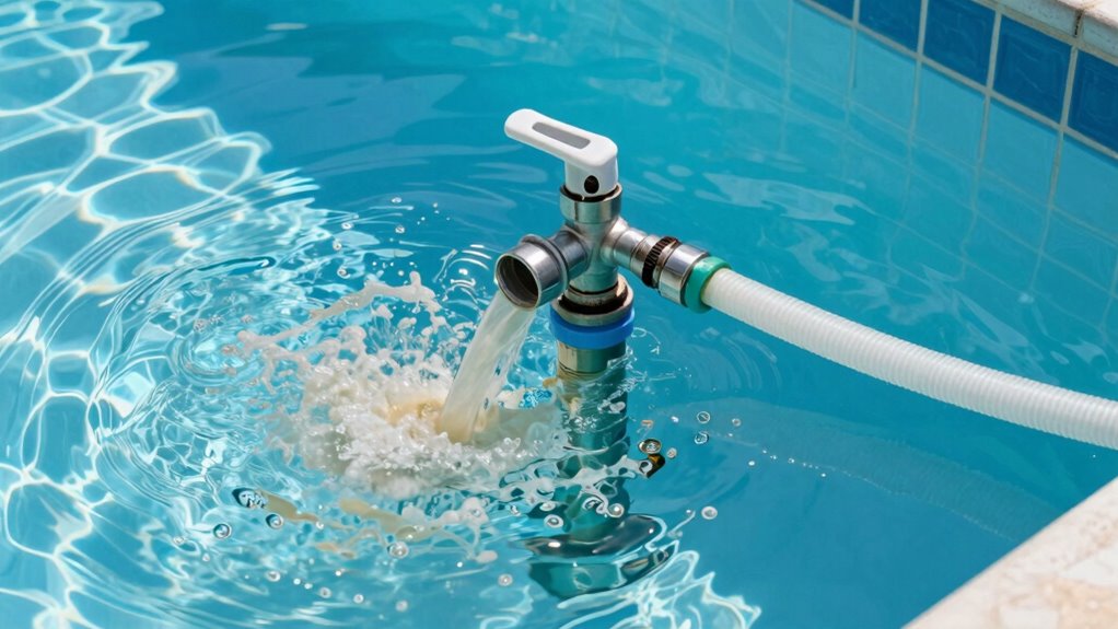 proper pool backwash procedure