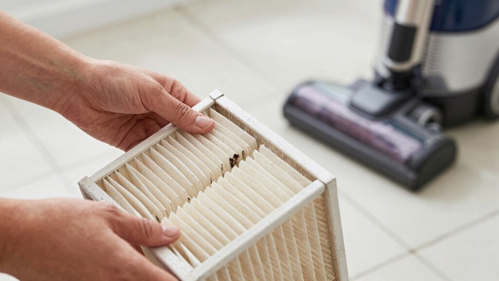 proper vacuum filter cleaning