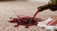 quick red wine stain fix
