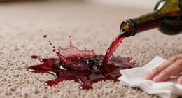quick red wine stain fix
