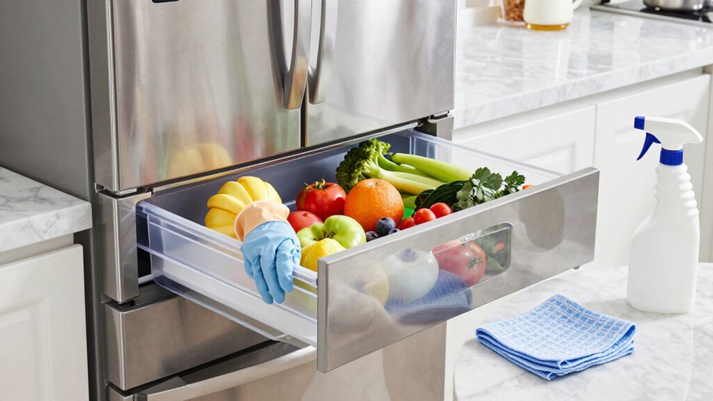 regular appliance cleaning routine