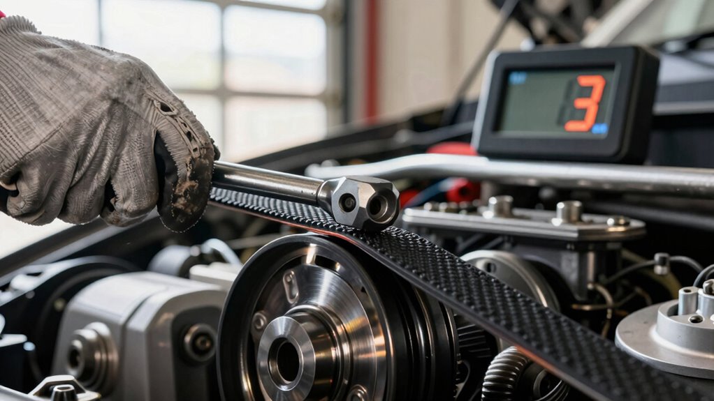 regular belt inspection and tension