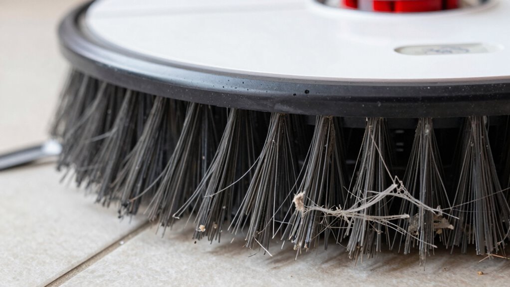 regular cleaning extends brush lifespan