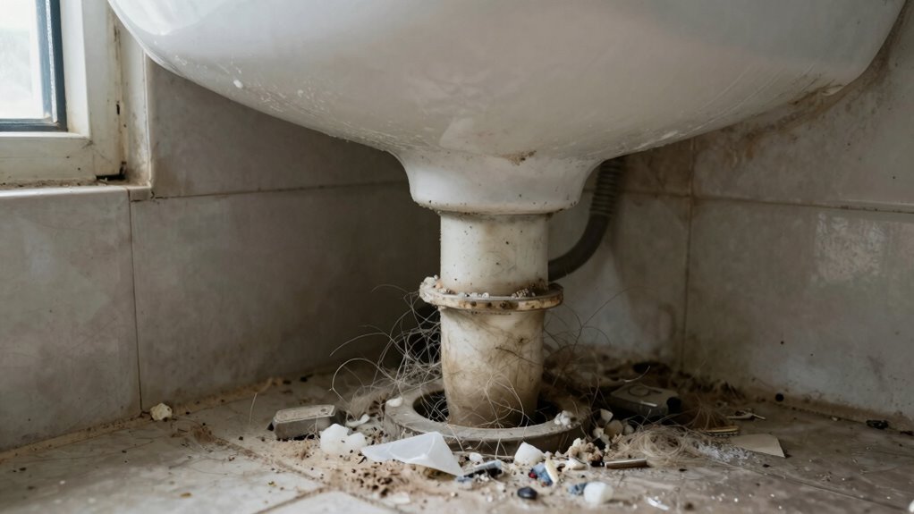 regular drain cleaning and inspection