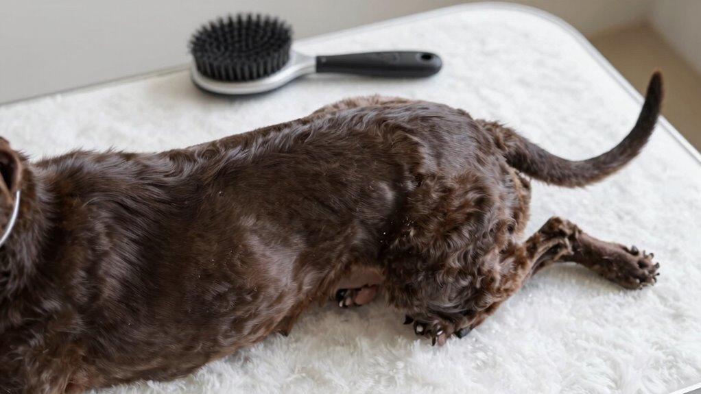 regular grooming reduces shedding