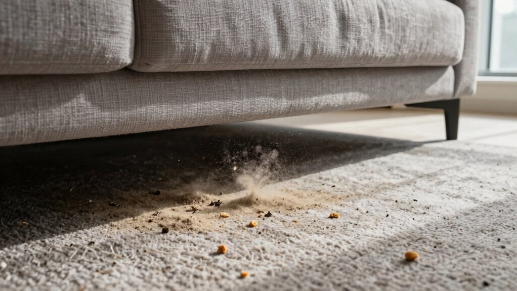 regular vacuuming and covers