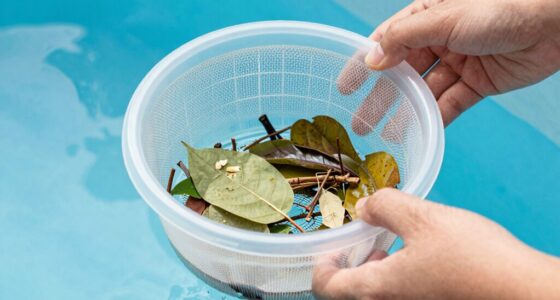 regularly clean pool basket