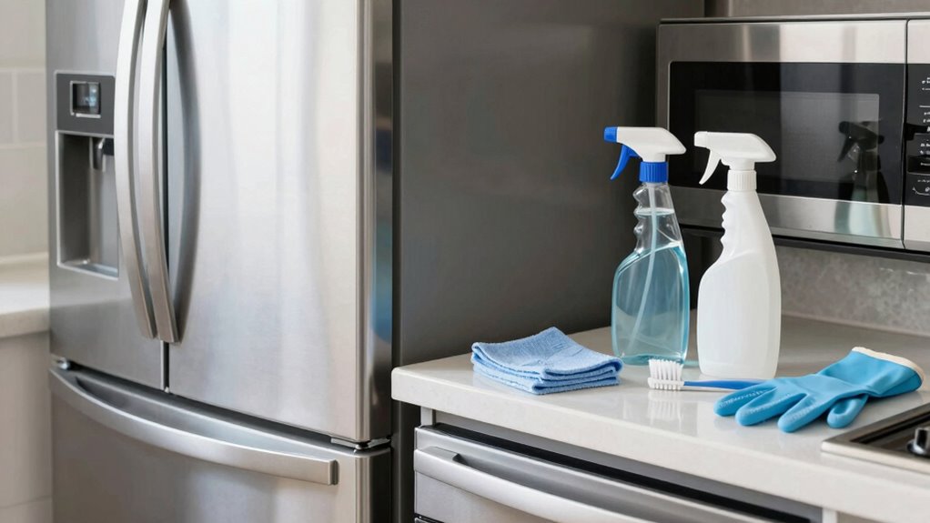 safe appliance cleaning practices