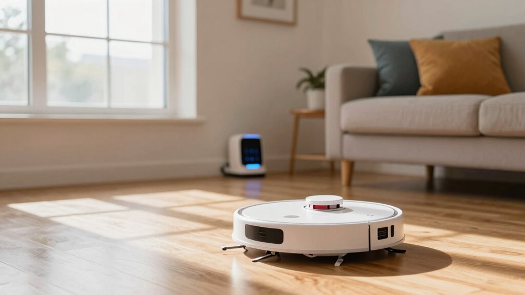 schedule daily robot cleaning