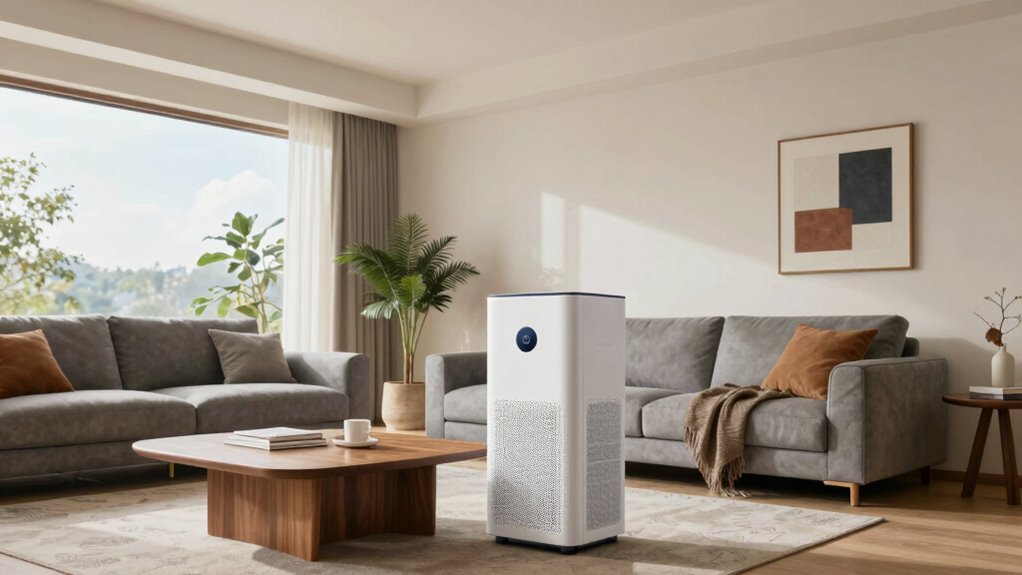 select appropriately sized air purifier