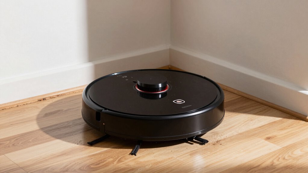 sensor limitations hinder corner cleaning