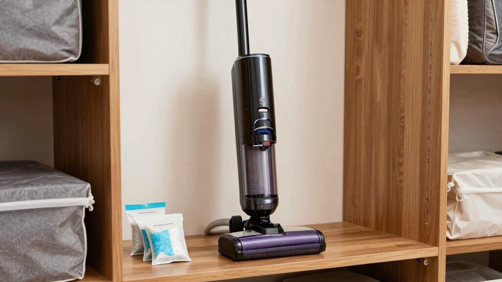 store vacuum in dry environment