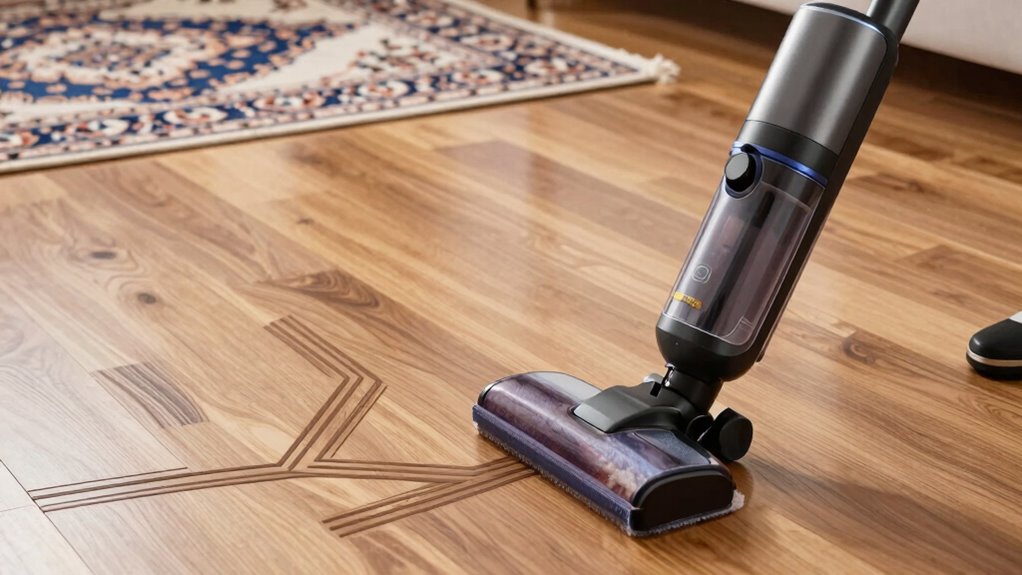 tailor vacuuming to floor
