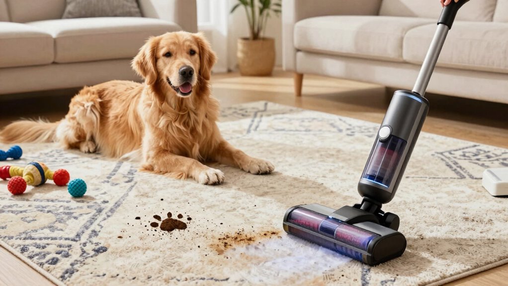 targeted pet mess cleaning