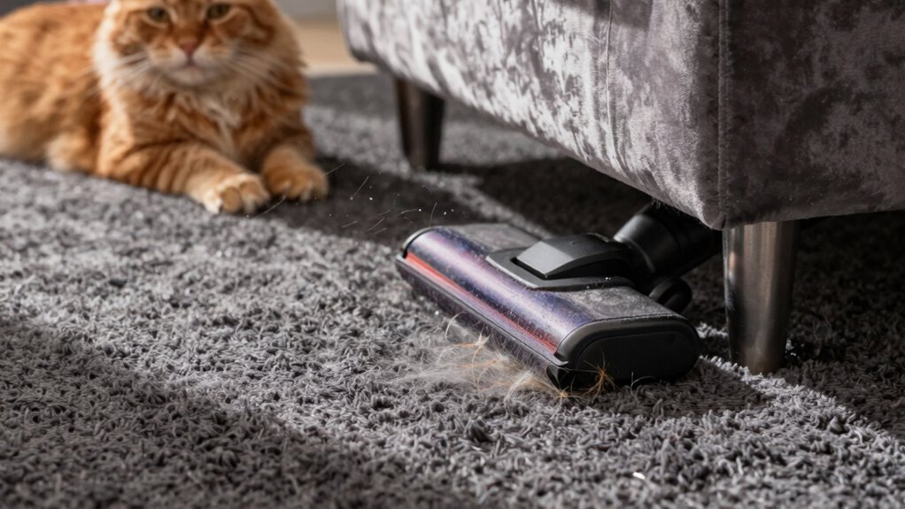 textured fibers trap pet hair